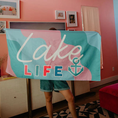 Lake Life Quick Dry Towel - J. Cole ShoesKatydidLake Life Quick Dry Towel