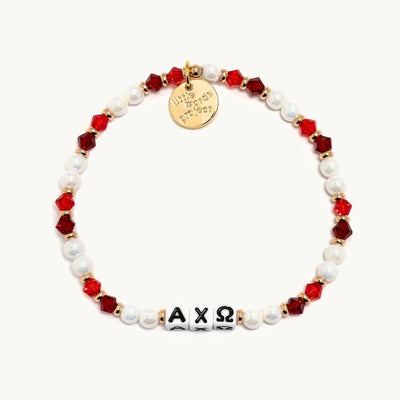Little words Project: Alpha Chi Omega sorority bracelet - J. Cole ShoesLittle Words ProjectLittle words Project: Alpha Chi Omega sorority bracelet