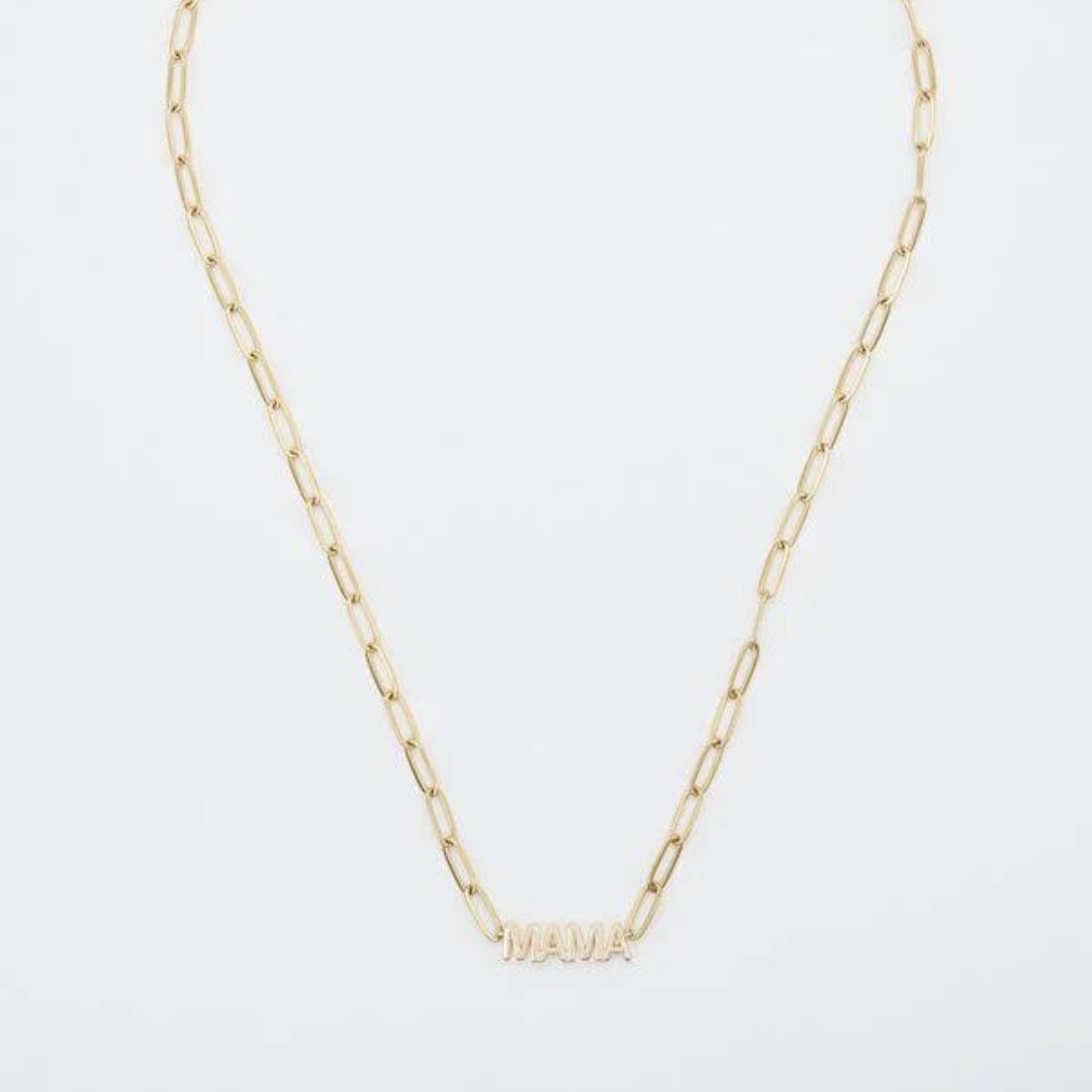 Mama Necklace Cole Shoes1