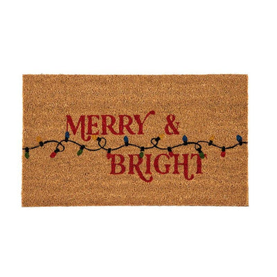 Merry & Bright Doormat - J. Cole ShoesSHIRALEAHMerry & Bright Doormat