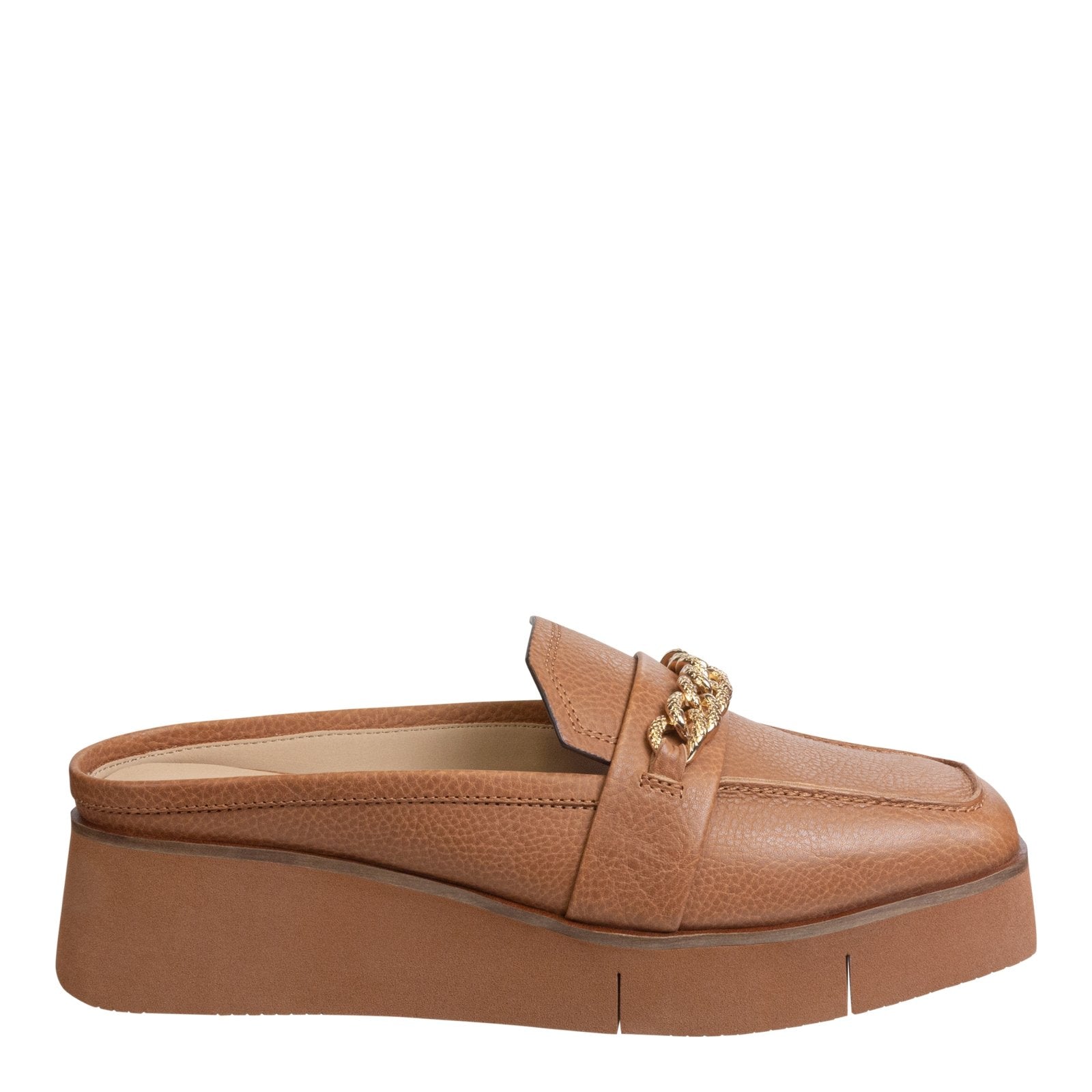 NAKED FEET - ELECT in Brown Platform Mules Brown / 5.5 NAKED FEET - ELECT in Brown Platform Mules Brown / 5.5