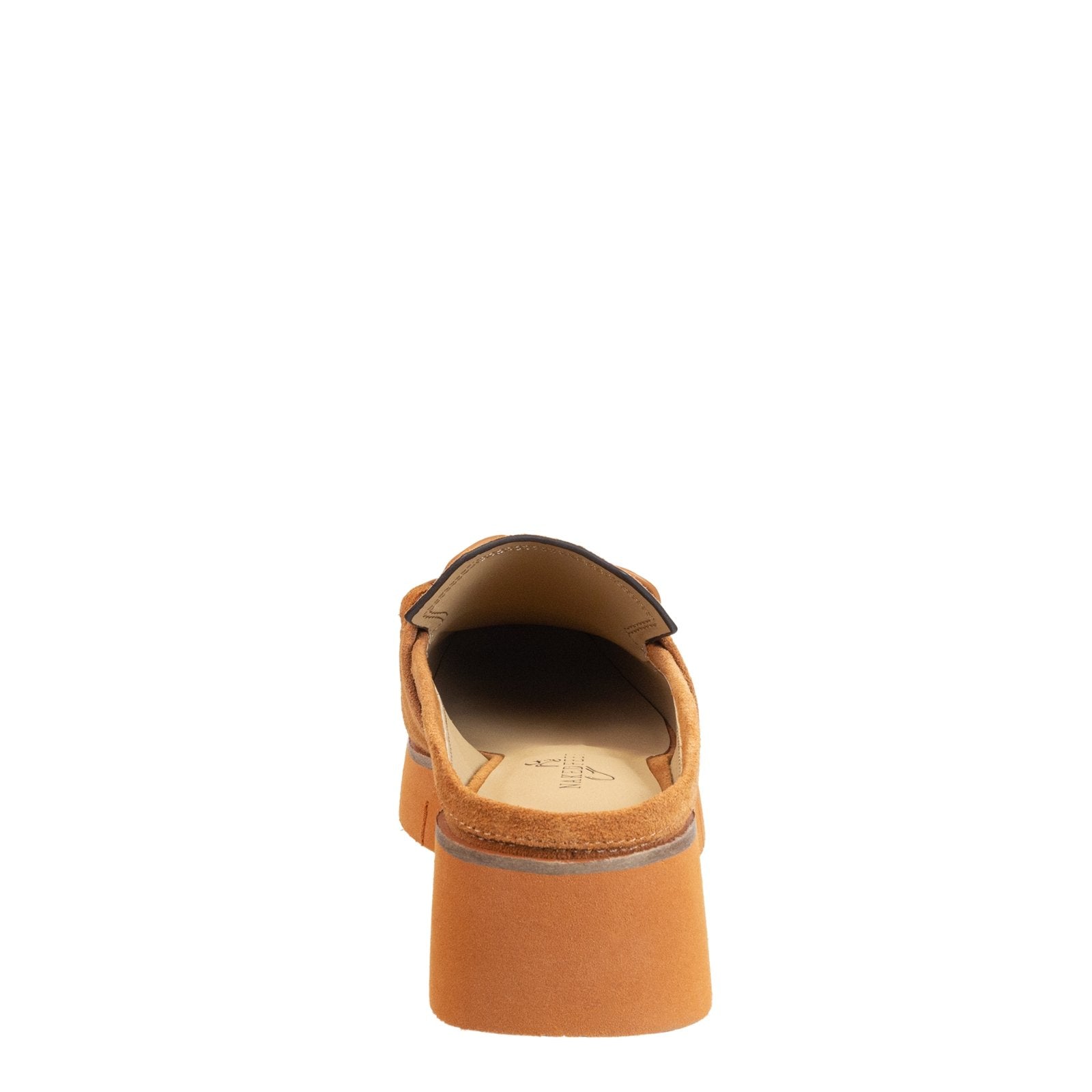 Naked Feet: ELECT in CAMEL Platform Mules - J. Cole ShoesNAKED FEETNaked Feet: ELECT in CAMEL Platform Mules