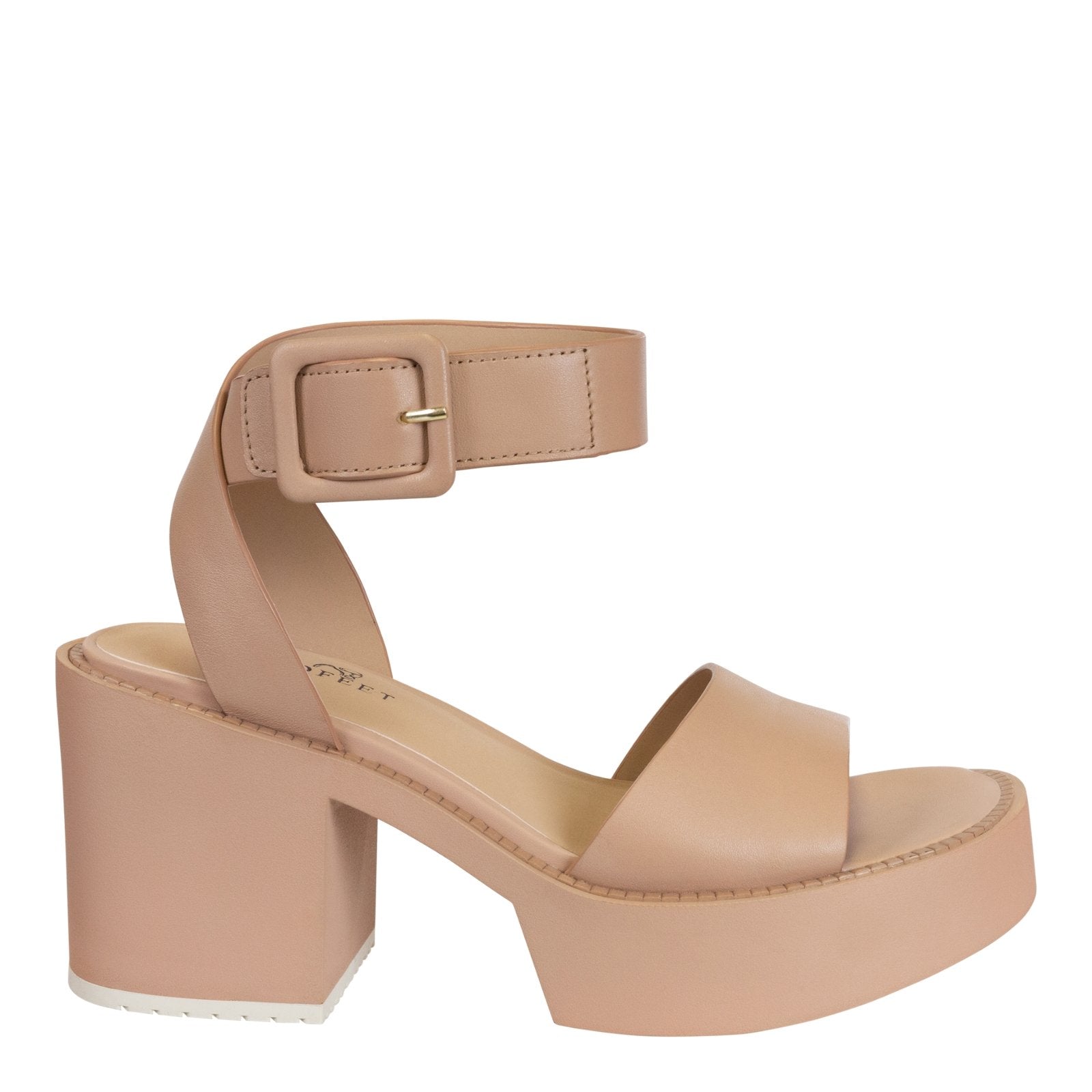 Naked Feet: ICONOCLAST in ROSETTE Heeled Sandals - J. Cole ShoesNAKED FEETNaked Feet: ICONOCLAST in ROSETTE Heeled Sandals