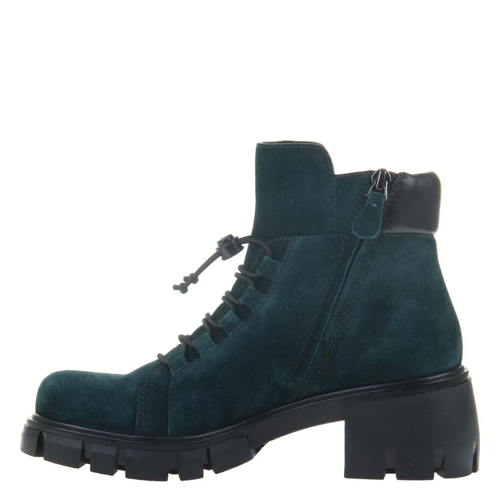 NAKED FEET: Militant in FOREST Ankle Boots - J. Cole ShoesNAKED FEET