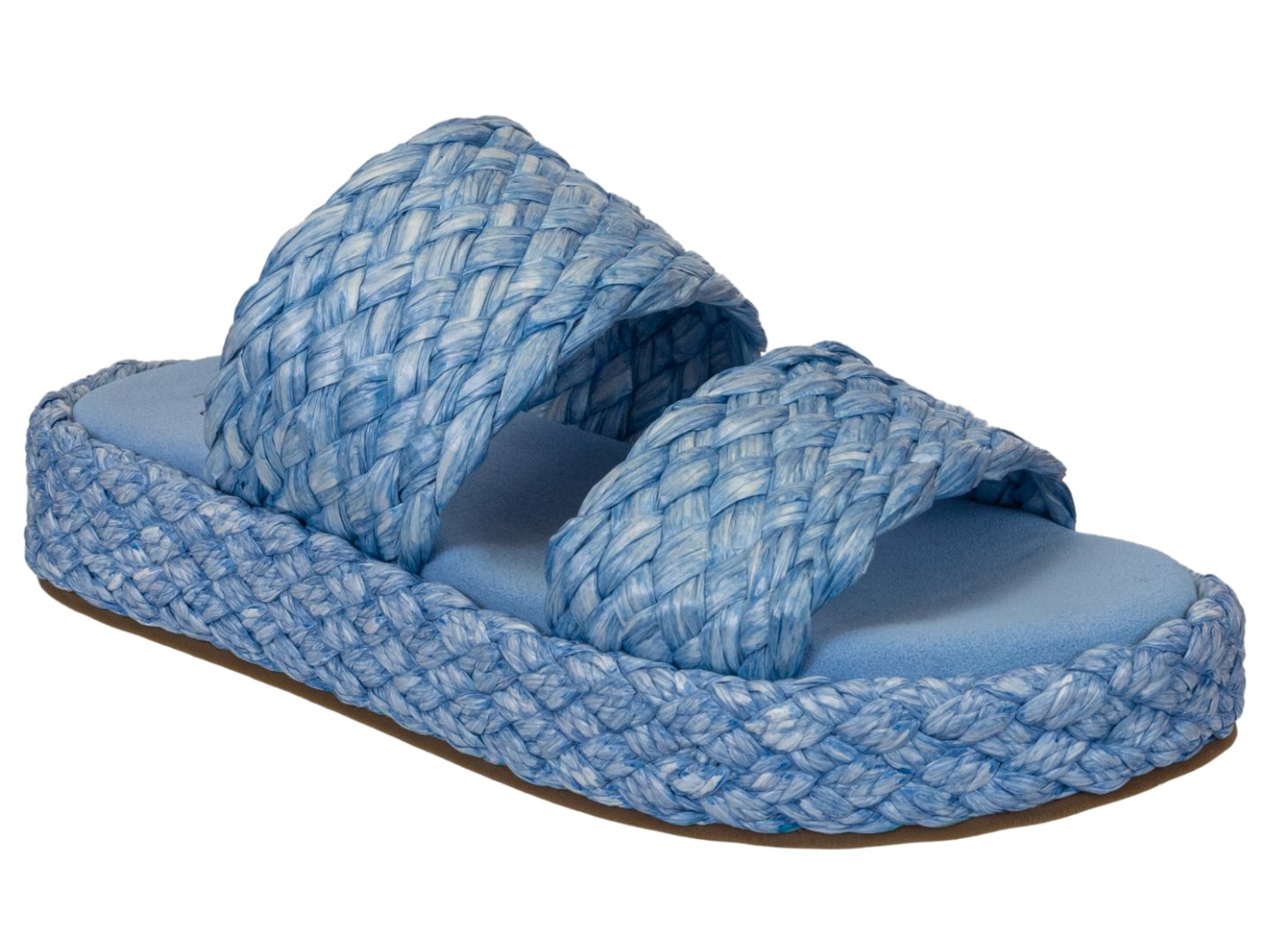 Amazon.com | RockDove Women's Birdseye Knit Memory Foam Slipper, Size 5-6  US Women, Denim/Sky Blue | Slippers