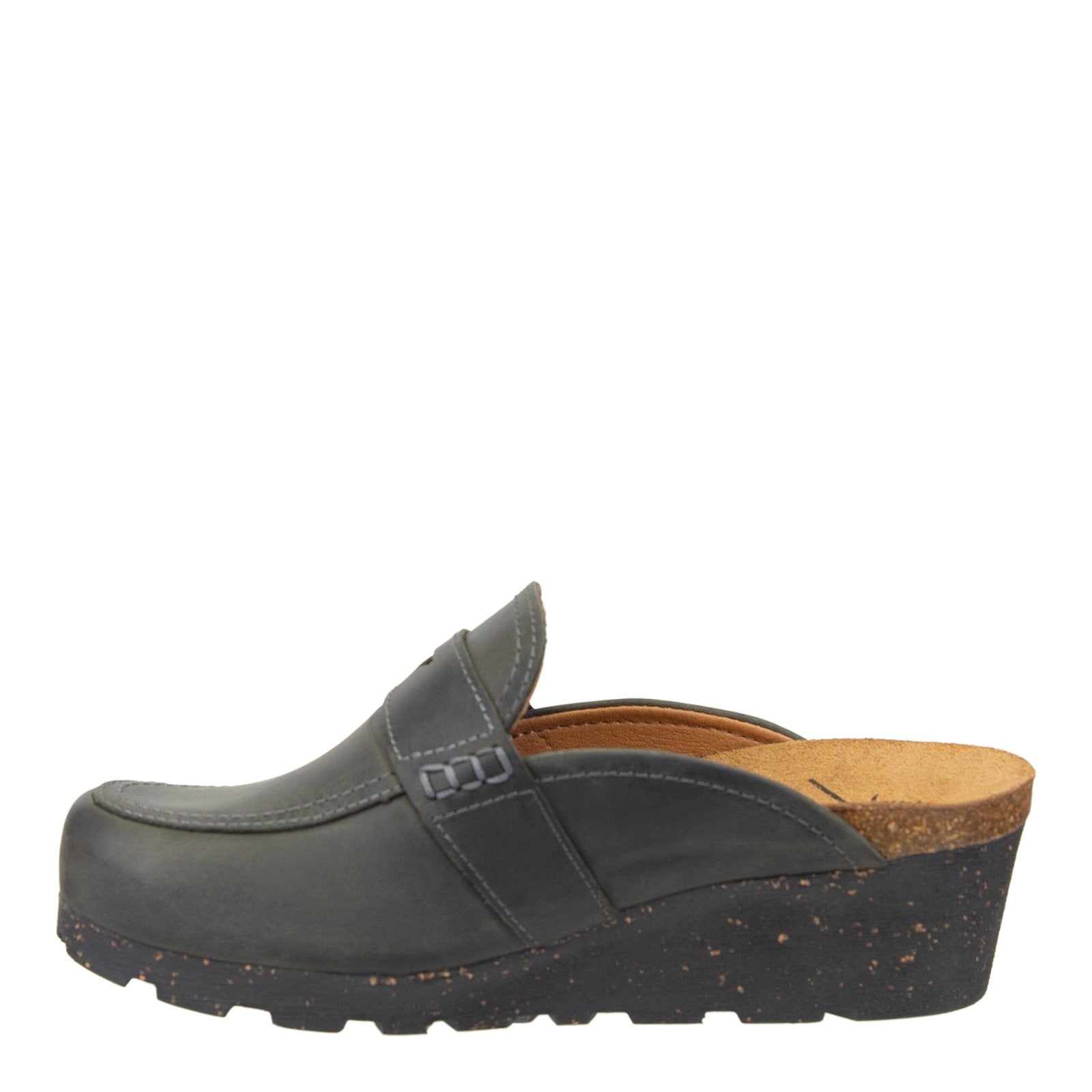 OTBT - HOMAGE in CHARCOAL Wedge Clogs - J. Cole ShoesOTBTOTBT - HOMAGE in CHARCOAL Wedge Clogs