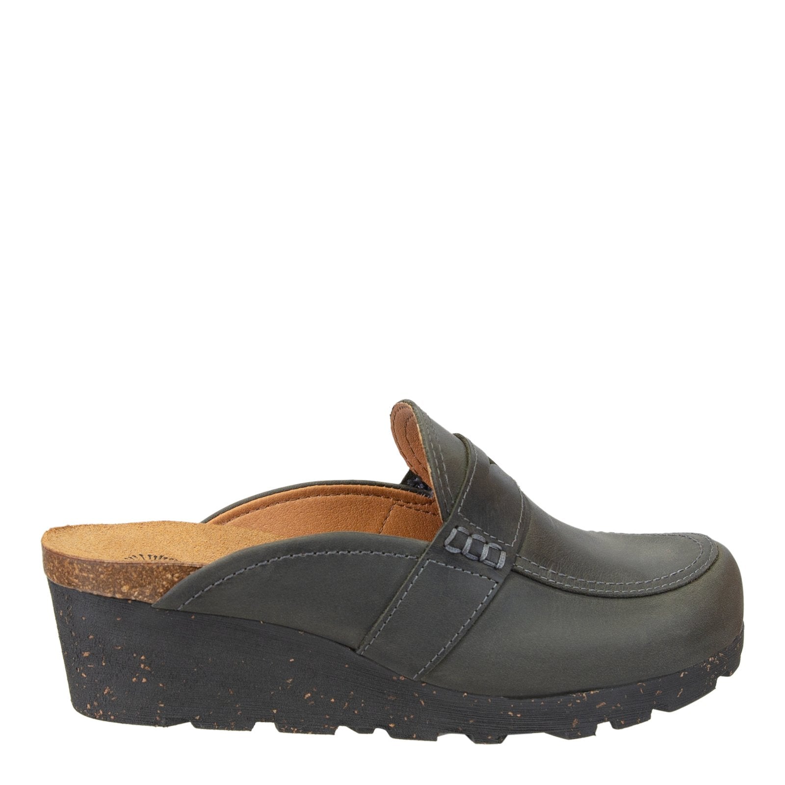 OTBT - HOMAGE in CHARCOAL Wedge Clogs - J. Cole ShoesOTBTOTBT - HOMAGE in CHARCOAL Wedge Clogs