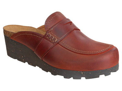 OTBT - HOMAGE in RUST Wedge Clogs - J. Cole ShoesOTBTOTBT - HOMAGE in RUST Wedge Clogs