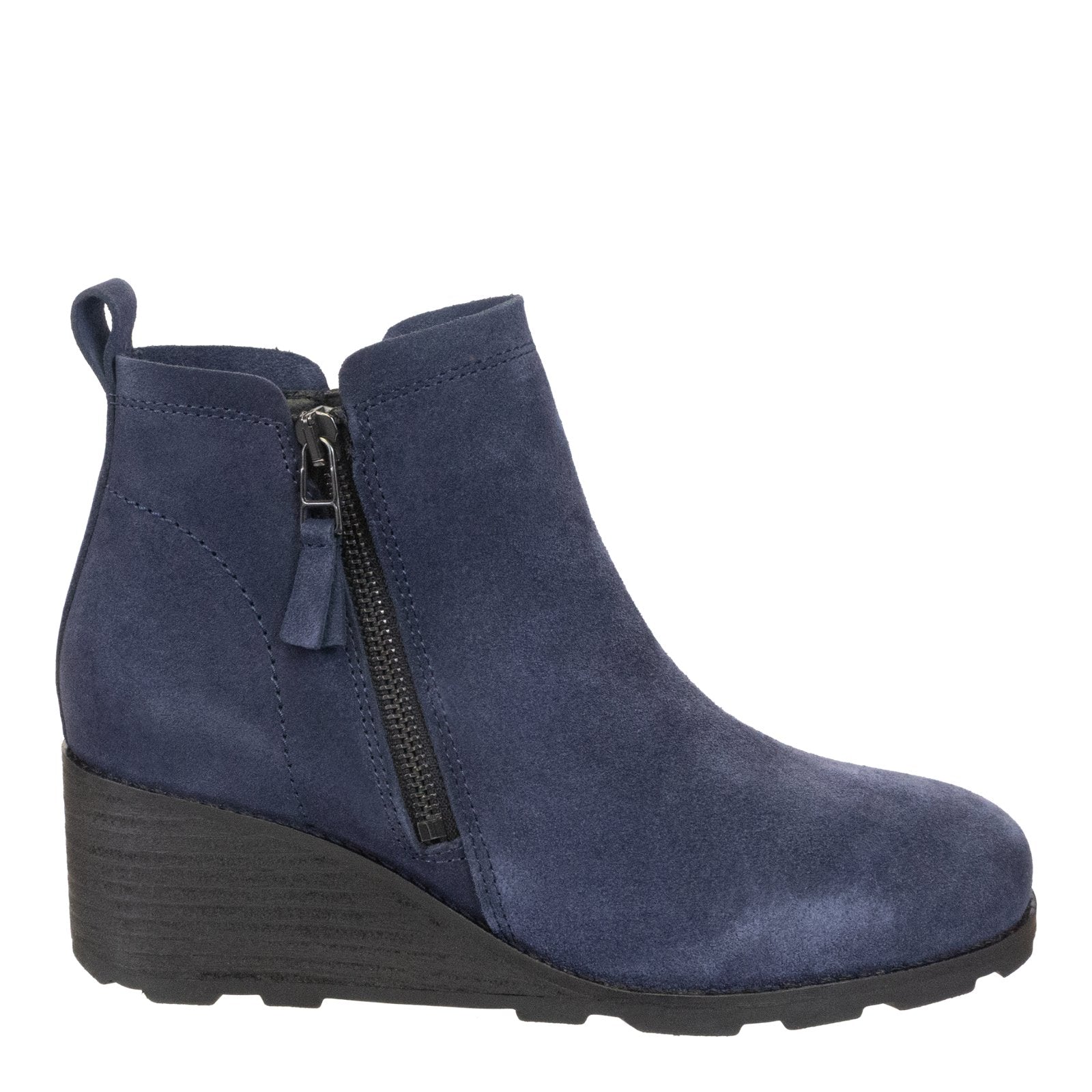 OTBT - STORY in NAVY Wedge Ankle Boots - J. Cole ShoesOTBTOTBT - STORY in NAVY Wedge Ankle Boots