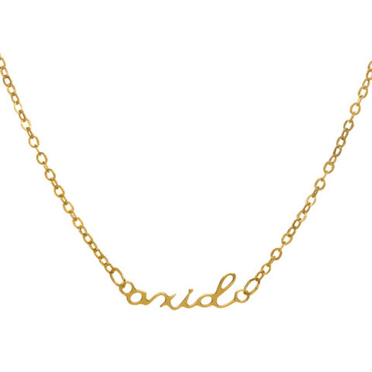 Sorority Cursive Necklace - J. Cole ShoesShawn Paul Jewelry