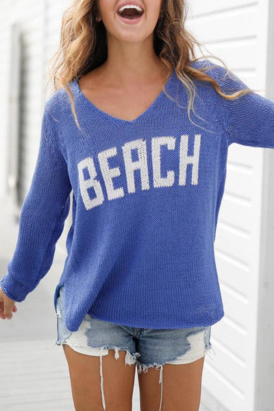 To The Beach Sweater - J. Cole ShoesWOODEN SHIPSTo The Beach Sweater