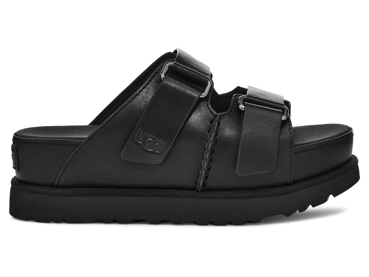 UGG: Goldenstar Hi Slide in Black - J. Cole ShoesUGGUGG: Goldenstar Hi Slide in Black