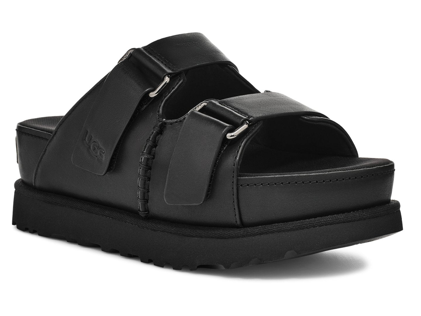 UGG: Goldenstar Hi Slide in Black - J. Cole ShoesUGGUGG: Goldenstar Hi Slide in Black