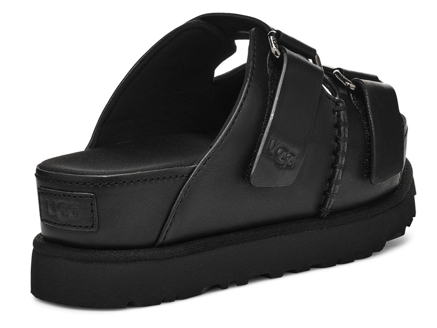 UGG: Goldenstar Hi Slide in Black - J. Cole ShoesUGGUGG: Goldenstar Hi Slide in Black