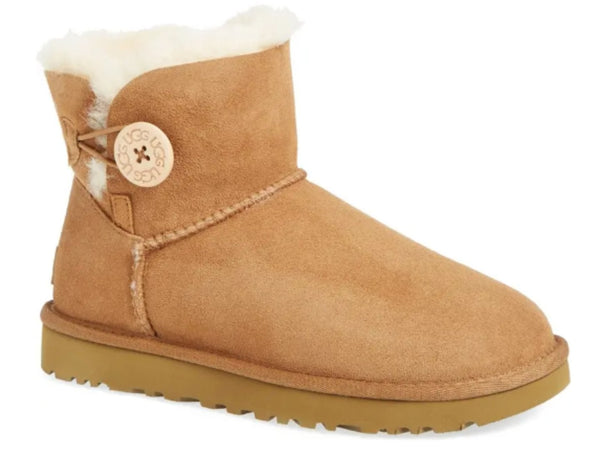 UGG MINI BAILEY BUTTON ショートブーツ 24CM ugg-mini-bailey-button-ii-in-