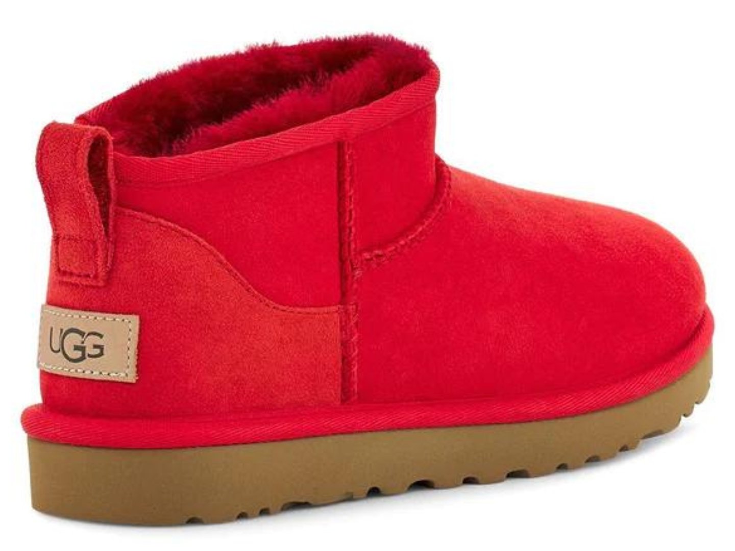 UGG: Ultra Mini in Samba Red
