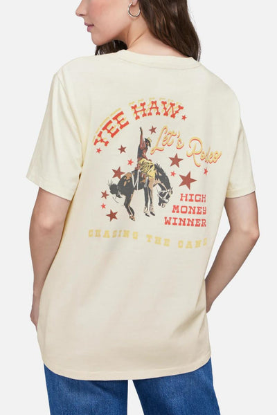 Wildfox: Rodeo Cowboy Shirt in Eggnog - J. Cole ShoesWILDFOXWildfox: Rodeo Cowboy Shirt in Eggnog