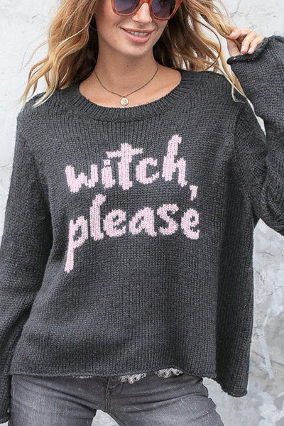 Witch Please Sweater - J. Cole ShoesWOODEN SHIPSWitch Please Sweater
