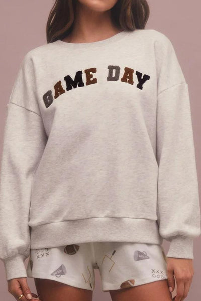 Z Supply: Oversized Game Day Sweatshirt - J. Cole ShoesZ SUPPLYZ Supply: Oversized Game Day Sweatshirt